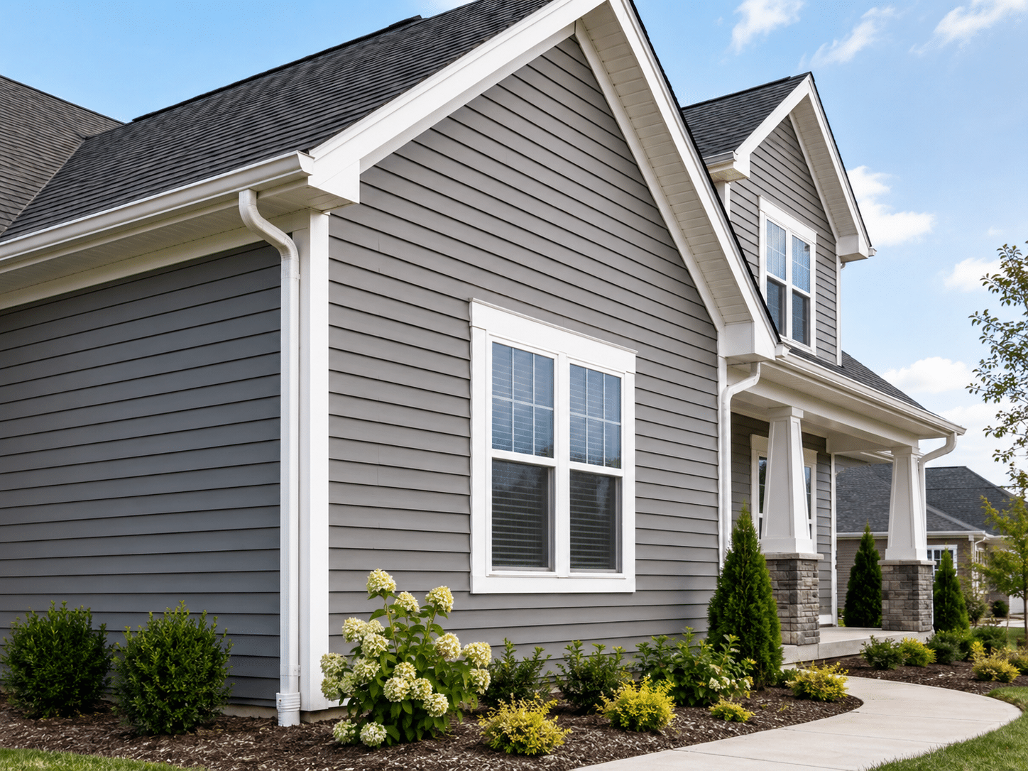 Residential home siding